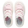 Li Ning Trendy Casual Non-Slip Shock Absorbing Low-Top Скейтерские Кроссовки Женские Кроссовки Розовые Белые AZGU014-6