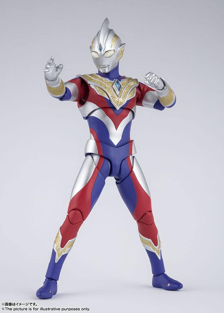 TAMASHII NATIONS Ultraman Trigger Multi Type 150 мм окрашенная подвижная фигурка SHFiguarts приблизительная. ПВХ и АБС