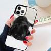 Чехол для телефона с изображением черного мопса, крупный план, для iPhone 17 Air 15 16 14 Plus Apple 11 12 13 Pro Max coque