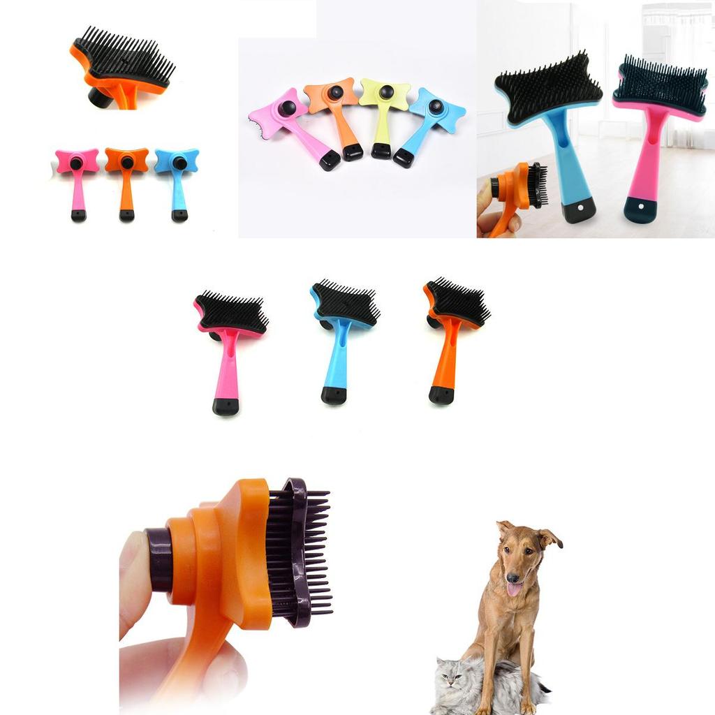 Multifunction Dog Pet Cat Puppy Hair Shedding Grooming Trimmer Brush Comb