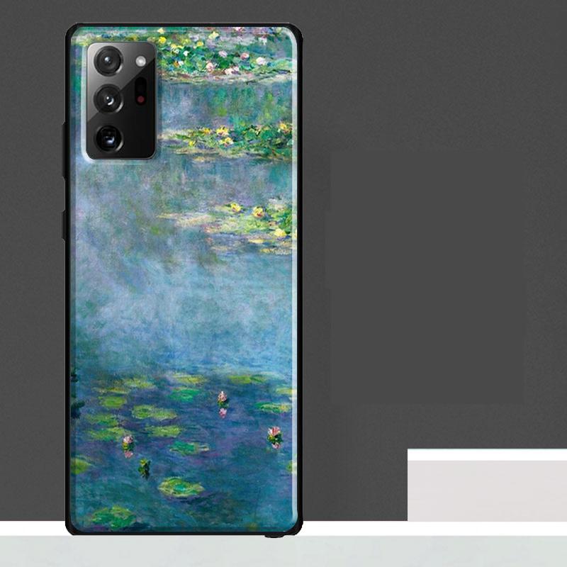 Чехол для телефона Samsung Galaxy с картиной Клода Моне S24 Ultra S23 S22 S21 S25 Ultra S9 S10 S20 Plus S25 FE