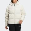 adidas Женская пуховая куртка кремовая HN2112