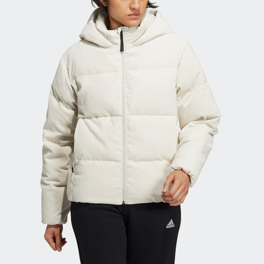adidas Женская пуховая куртка кремовая HN2112