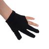 Leopard Fitness Gloves Snooker Billiard Gloves Letter Three Finger Billiard Gloves Left Hand Gloves
