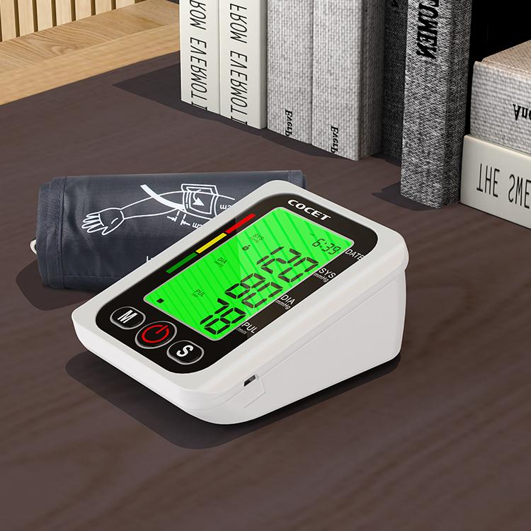 Real Time Feedback Medical Comfort Fit Sphygmomanometer Family Wellness Digital Blood Pressure Monitor