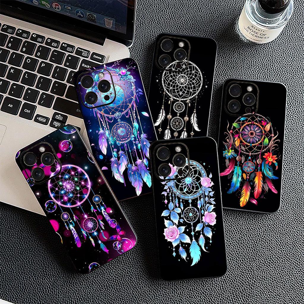 Cover for Apple iPhone 17 16 Plus 13 12 Pro Max Mini X XR Xs ProMax 16E 15+ 17+ Air Phone Case Dreamcatcher Dream catcher