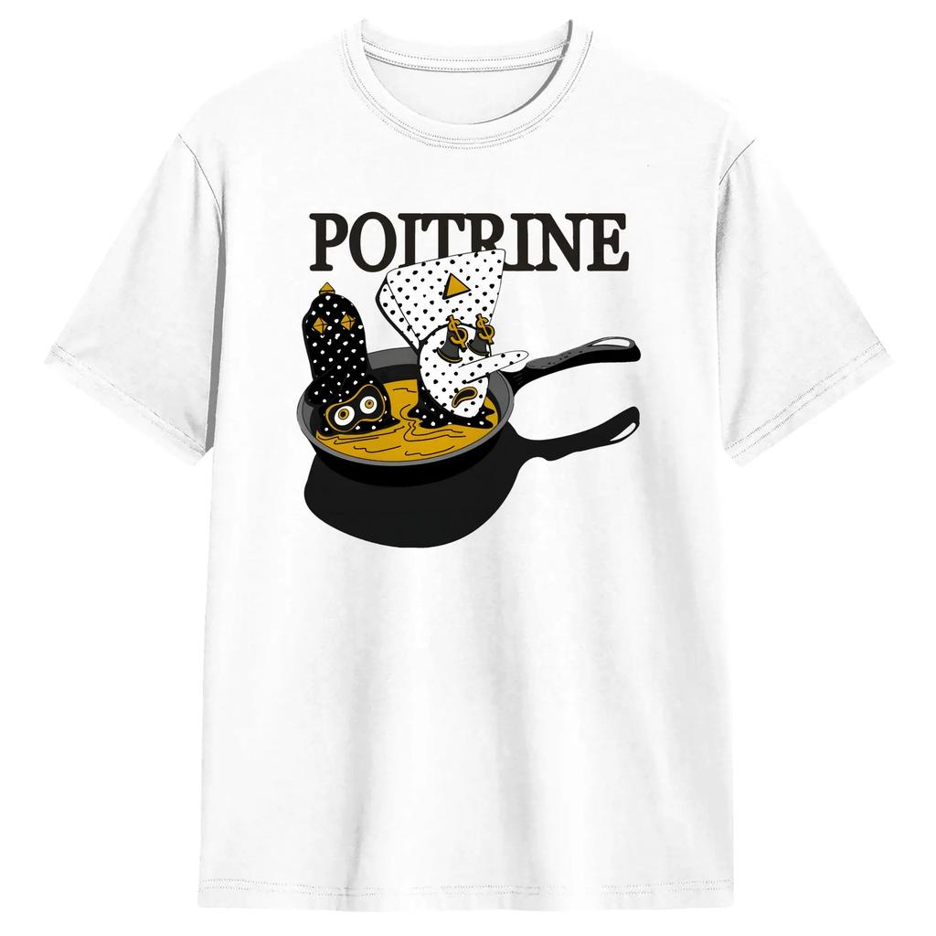 Angine De Poitrine Band TShirt Summer Cotton T Shirts For Unisex Trendy Cool Casual Tee Shirt Short Sleeves Streetwear Top Tees