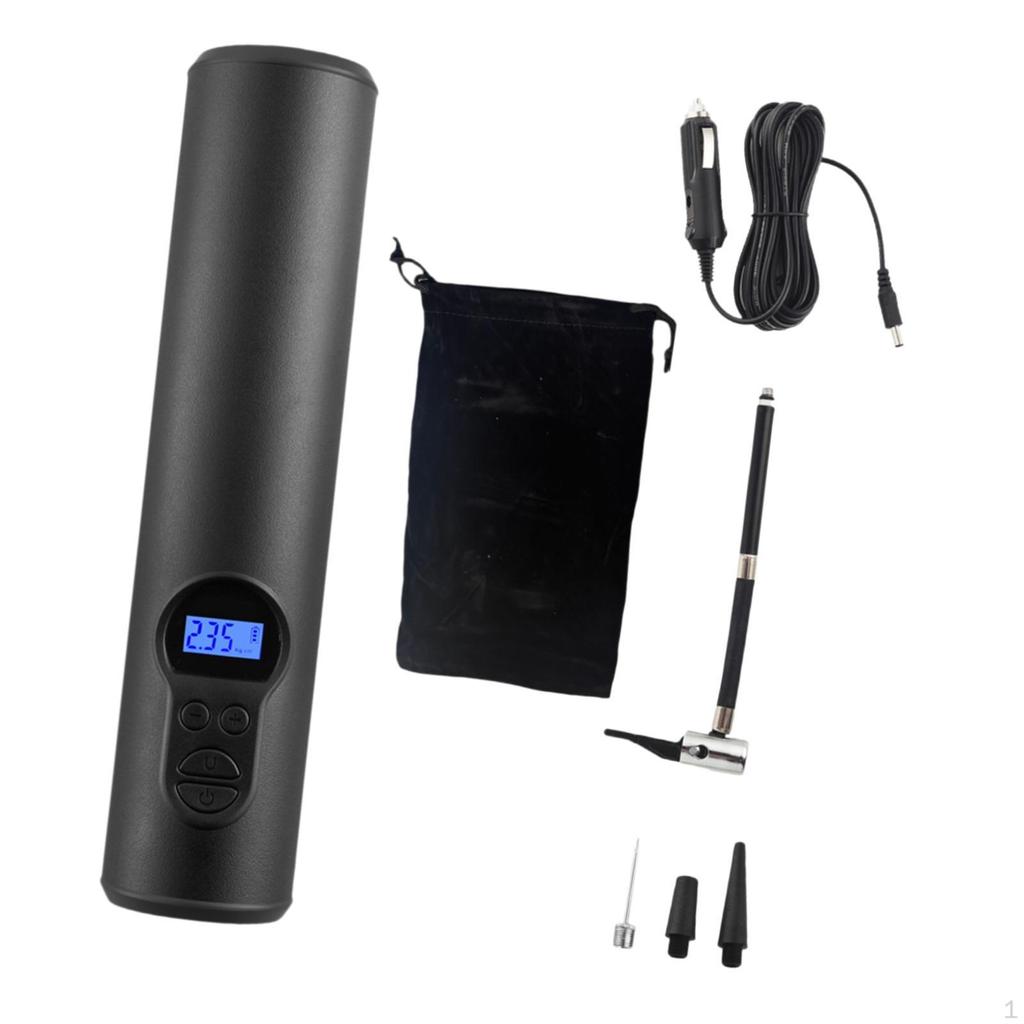 Воздушный компрессор для накачивания шин, легкий, удобный, портативный насос для автомобильных шин, для баскетбола