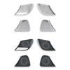 For Genesis G70 -2026 LHD Stainless Steel Inner Door Panel Speaker Cover Anti-Scratch Car Interior Styling Trim Accessories