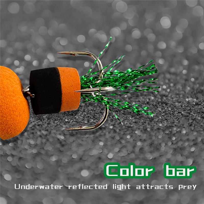 Приманка FISH King Man Мягкая приманка из пенопласта Приманка для плавания Wobble Low Parker Свинцовая приманка Насекомое Искусственная рыболовная приманка