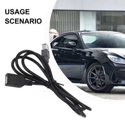 100 см Aux аудио вход автомобильный USB адаптер прямая установка