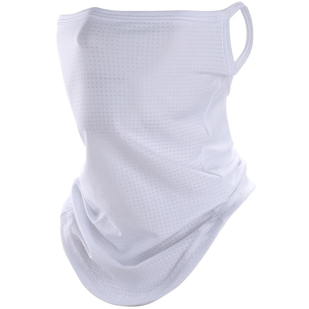 Дышащий шарф, полумаска для лица, летняя быстросохнущая повязка на шею, накладная повязка на ухо, защита от солнца, бандана, шейный платок, головной убор