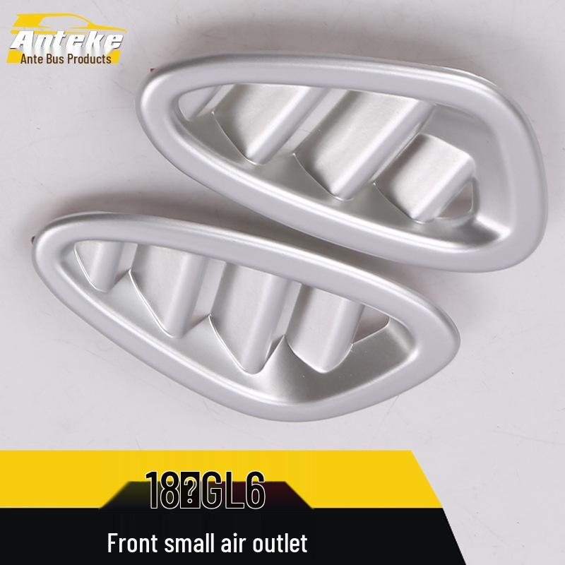 18 GL6 Front Air Vent Decor Frame Dashboard Panel Cover Car Accessory