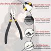 Hair Extension Pliers Keratin Bond Cutting Pliers with Anti Slip Handle Cutter Pre- Bonded Extensions Hair Beauty