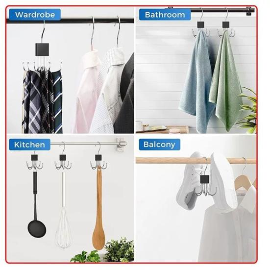 1/2 шт. Вешалка для ремней, органайзер для шкафа, вращающийся на 360 градусов, с высокой грузоподъемностью, стойка для демонстрации ремней, держатель для хранения