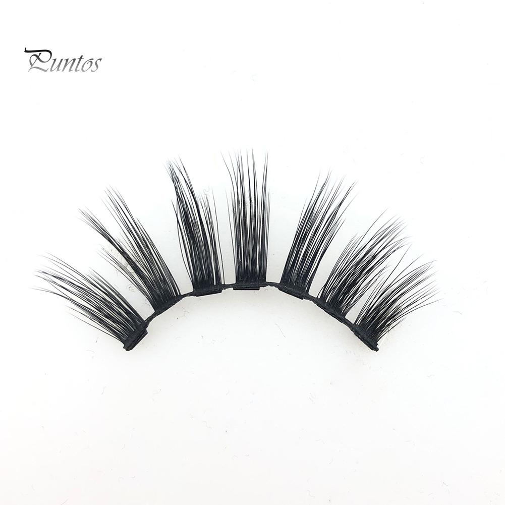 Puntos Стойкий женский макияж Магнитная подводка для глаз с набором пинцетов для накладных ресниц