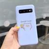Силиконовый чехол для телефона Samsung Galaxy S10 Plus Чехол Samsung S10 S 10 S10e Цветок Мягкий ТПУ Funda GalaxyS10 10e S10Plus Couqe