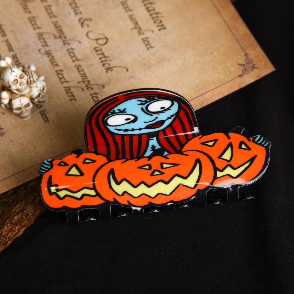 Заколка-краб для волос Meiya 2025 с клоунским лицом - Заколка-акула для прически, головной убор