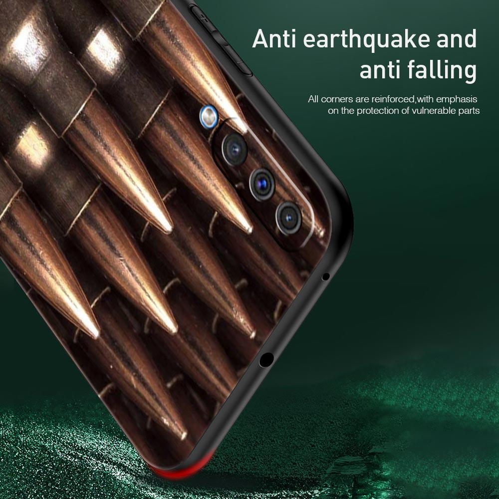 Чехол для телефона Samsung Galaxy A52 A14 A50 A70 A10S A30 A40 A20S A20E A02S A12 A22 A72 A32 5G A04s AK47 чехол для пистолета с пулями