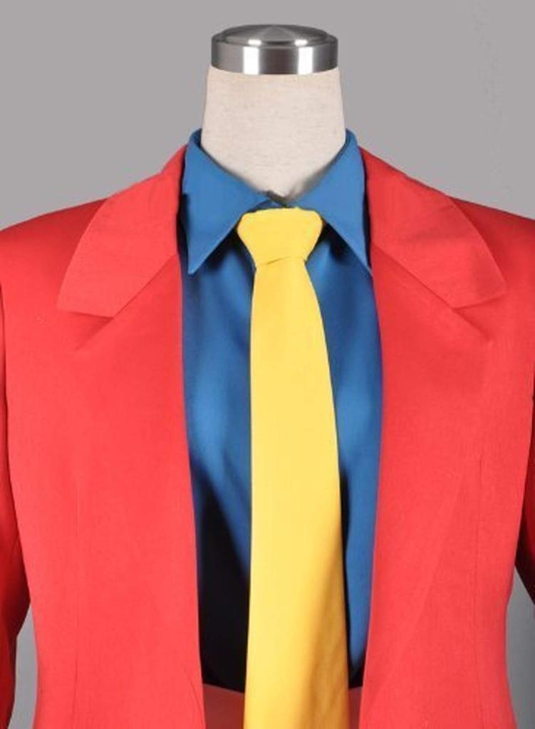 Housaku Phantom Thief 2nd Season Red Jacket Cosplay Costume Suit Adult