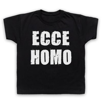 Ecce Homo Се, Человек Иисус Христос Фраза Христианская Детская Футболка