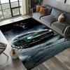 3D F-Ford Mustang Гоночный автомобиль Мотоцикл Ковер Коврик для гостиной Спальни Дома Декорация для дивана, Детский коврик Нескользящий напольный коврик