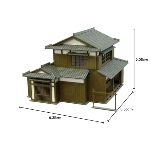 Sankei 1/150 Nostalgic Diorama Series House B Paper Craft