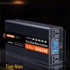 2021 Pure Sine Wave Inverter: 12V/24V/48V To 220V, High Power Home/Car, 3000W/6000W