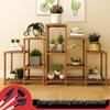 Bamboo Tiered Plant Stand