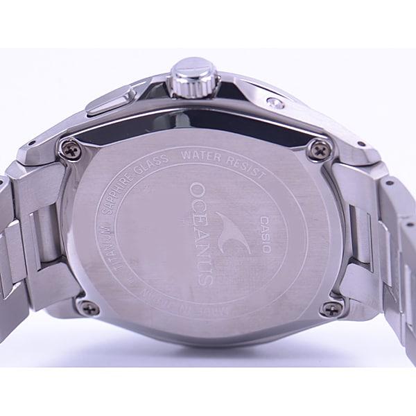 Casio Мужские часы OCEANUS OCW-S100-1AJF [модель OCEANUS с тремя стрелками Smart Access] Круглые часы Silver Titan