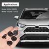 12 PCS Car Brake Light Switch Stopper, Brake Switch Stopper, Automotive Brake Switch Pad, 90541-06036 Car Stop Pad Switch Stopper Suitable for Most
