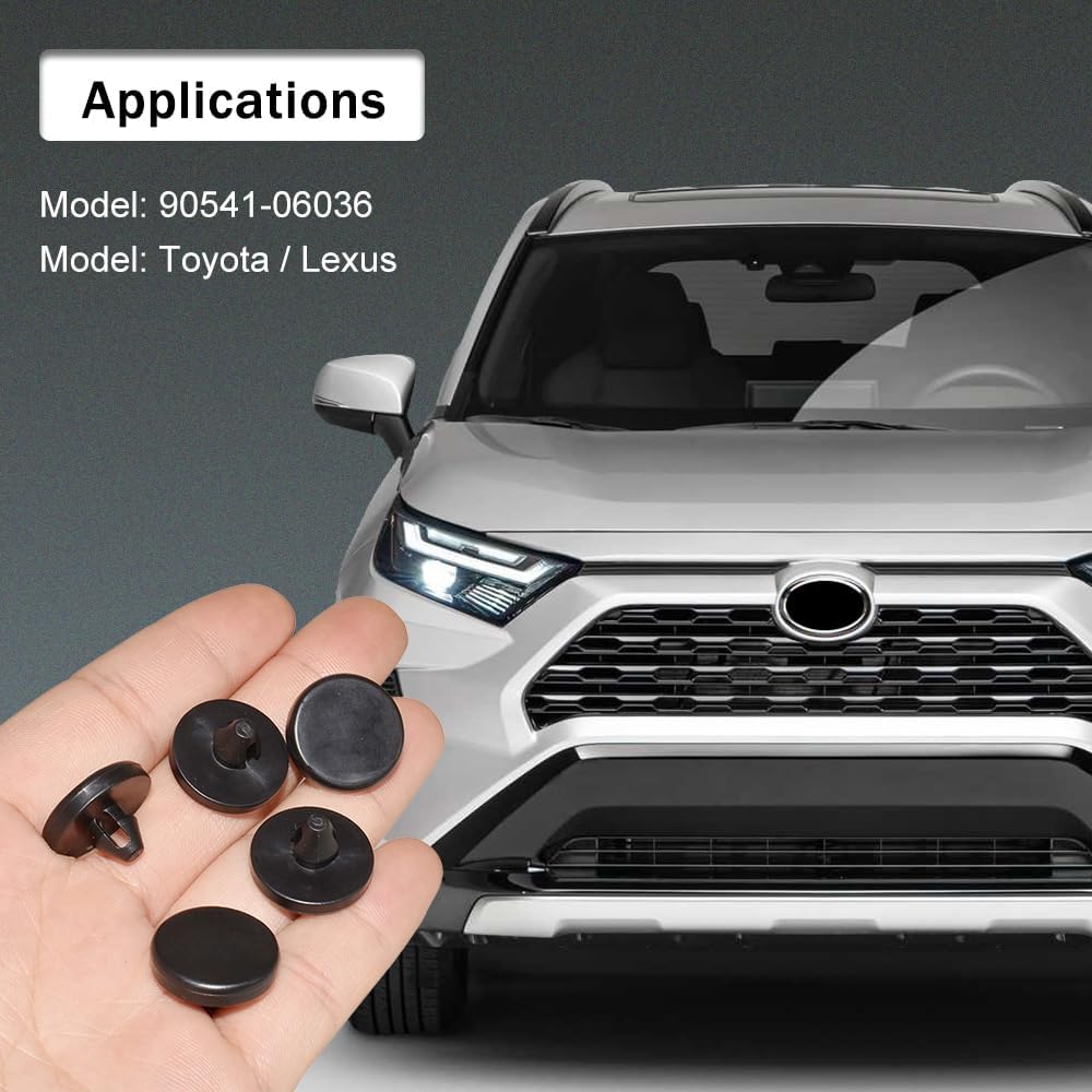 12 PCS Car Brake Light Switch Stopper, Brake Switch Stopper, Automotive Brake Switch Pad, 90541-06036 Car Stop Pad Switch Stopper Suitable for Most