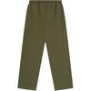 Fear of God Essentials Флисовые свободные спортивные штаны Мужские военные штаны Зеленые 130BT244325F