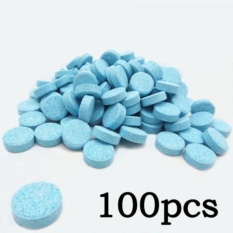 1/10/20/40/100PCS Solid Cleaner Car Windscreen Cleaner Effervescent Tablet Auto Wiper Glass Solid Cleaning Concentrated Tablets Detergent