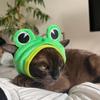 Soft Cat Frog Hat Breathable Pet Lobster Hat Pet Headgear Dog Crab Hat  Cosplay Party