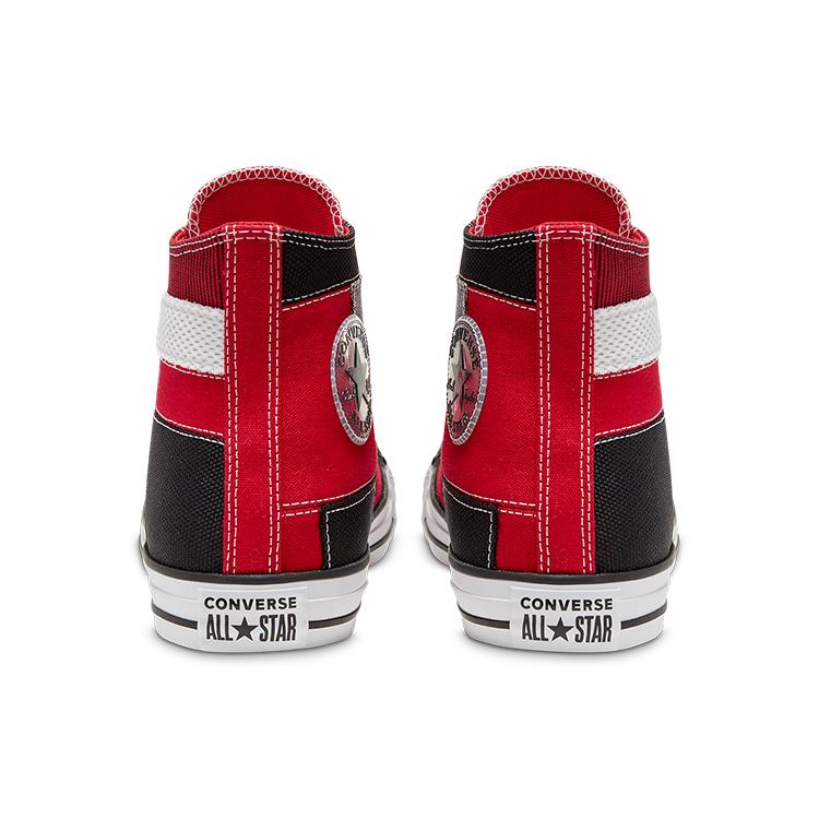 Кеды Converse Chuck Taylor All Star High 'Patchwork - University Red' 168591C