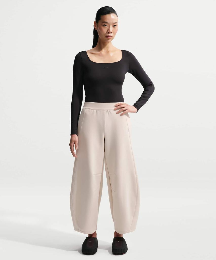 NIKE 24.7 Impossible Soft High-Waisted Wide-Leg Pants W - Light Orewood Brown:Sail:Light Iron Ore / Ir1933-104
