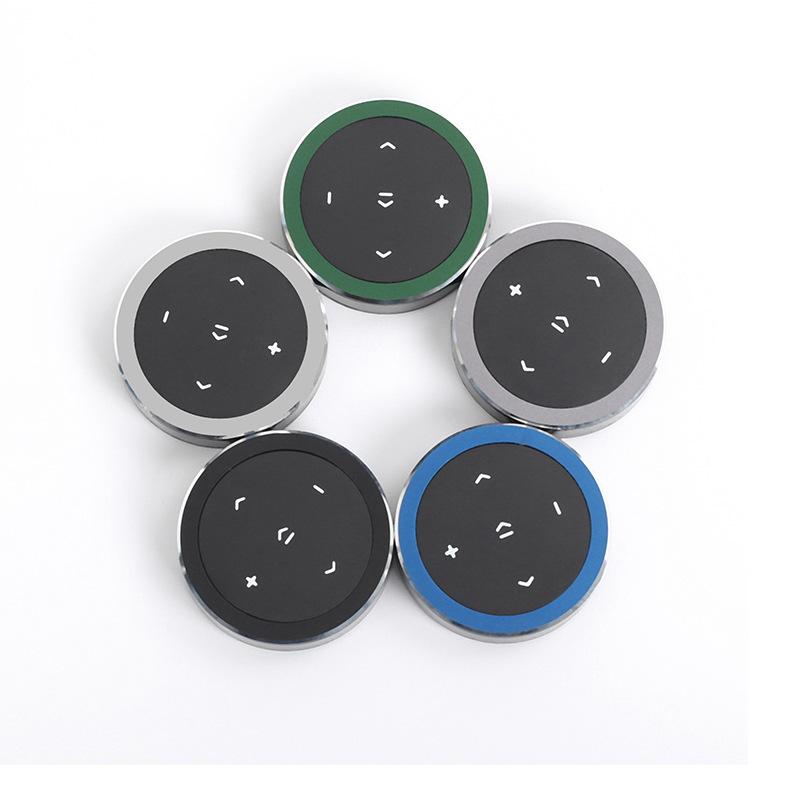 Беспроводная Bluetooth кнопка-пульт для автомобиля, мотоцикла, медиаконтроллер, пульт управления на руле, универсальный для iOS, Android