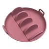 Silicone Taco Plates Holder Burrito Dish Large Capacity Tortilla Clip with Cluster 4 Slots Taco Holders for 3.9"-8" Soft Hard Tortillas