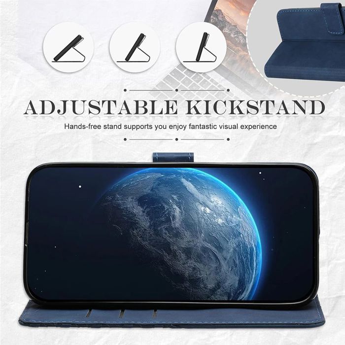 Coque de protection - BOOLING - pour Samsung Galaxy S25 Plus - Effet Cuir - Pliable - Antichoc