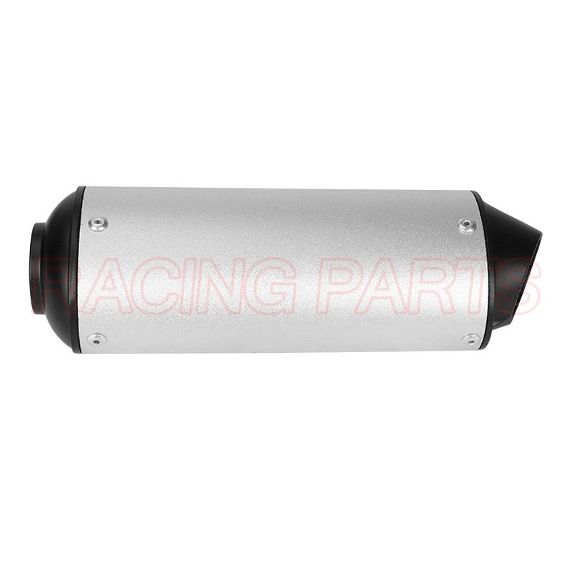 28MM 32MM 38MM Motorcycle Exhaust Muffler Escape Moto Tailpipe For 110 125 150CC Dirt Pit Bike ATV KAWASAKI