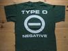 Тип O Negative Зеленая Футболка Унисекс S-5XL Репринт K015