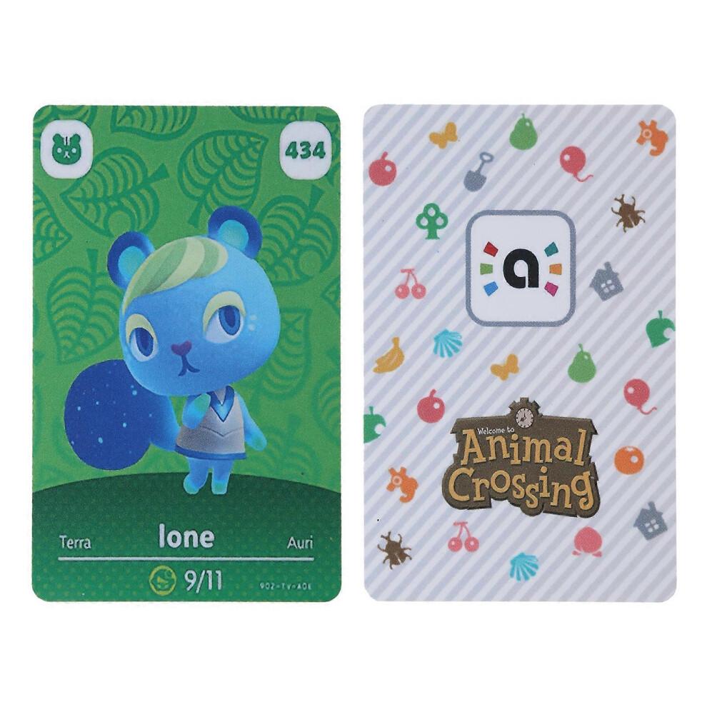 Game Animals Crossing New Horizons Amiibo Card Ankha Marshal Maple for Switch 3DS Game Set Mini NFC Cards Series 5 Multicolor