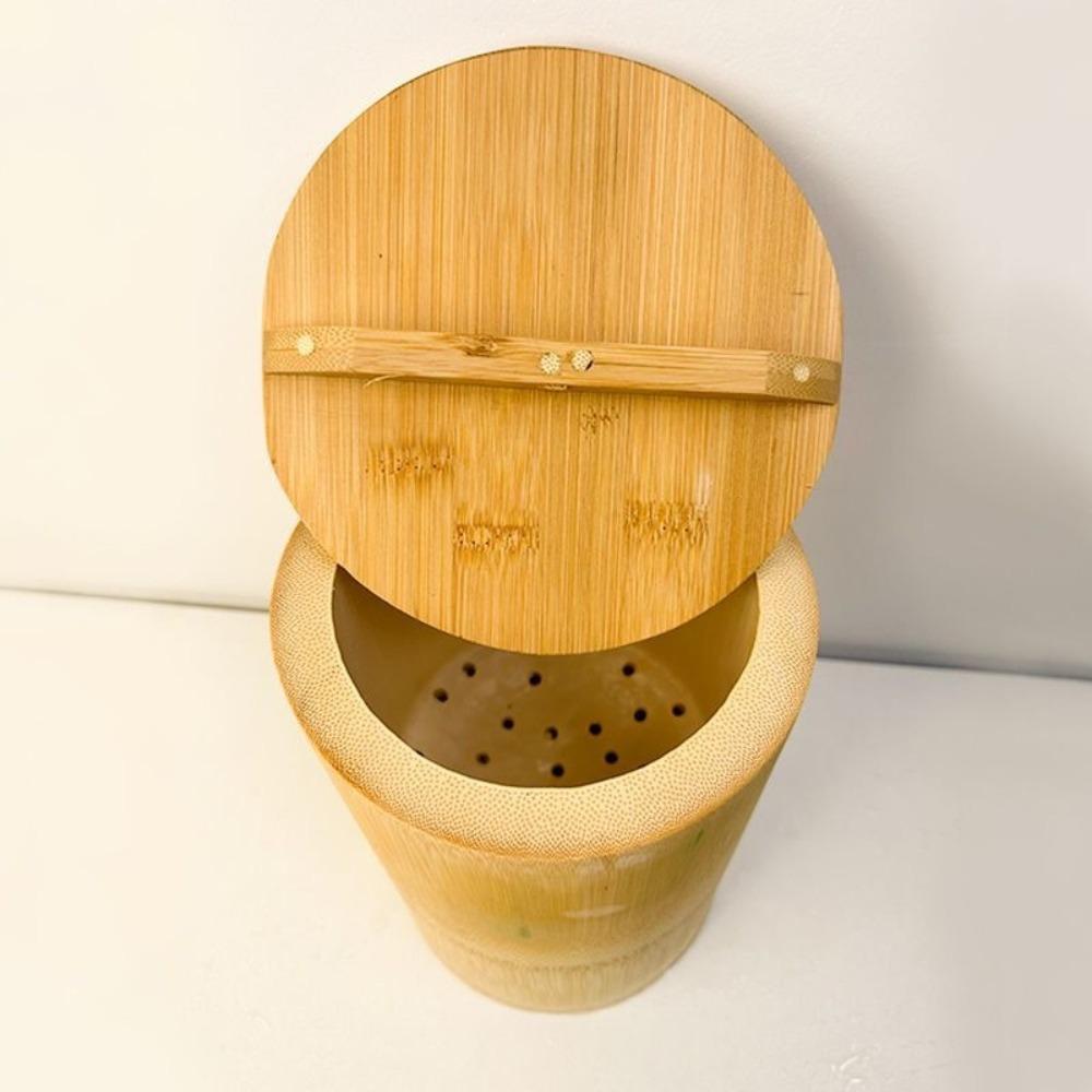 Reusable Bamboo Cooking Pot Natural Steaming Rice Container Bamboo Steamer Rice Bucket Commercial