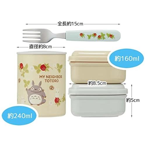 Skater Антибактериальный термобокс для ланча «Мой сосед Тоторо» со вкусом клубники 560 мл KCLJC6AG-A