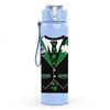 1PC Saint Patrick Suit Shirt 750ml Color Plastic Sports Water Bottle Leakproof Flip Straw Lid Suitable for Sports Office Home Use