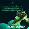 Anta Kids Mesh Breathable Sports Non-Slip Shock Absorbing Durable Mid-Top Casual Shoes Kids Casual Shoes Black Green 312241110-1