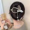 Trendy Personal Flower Hairpins Women Pearl Hair Clips Accessories Temperamental Alloy Hair Accessories