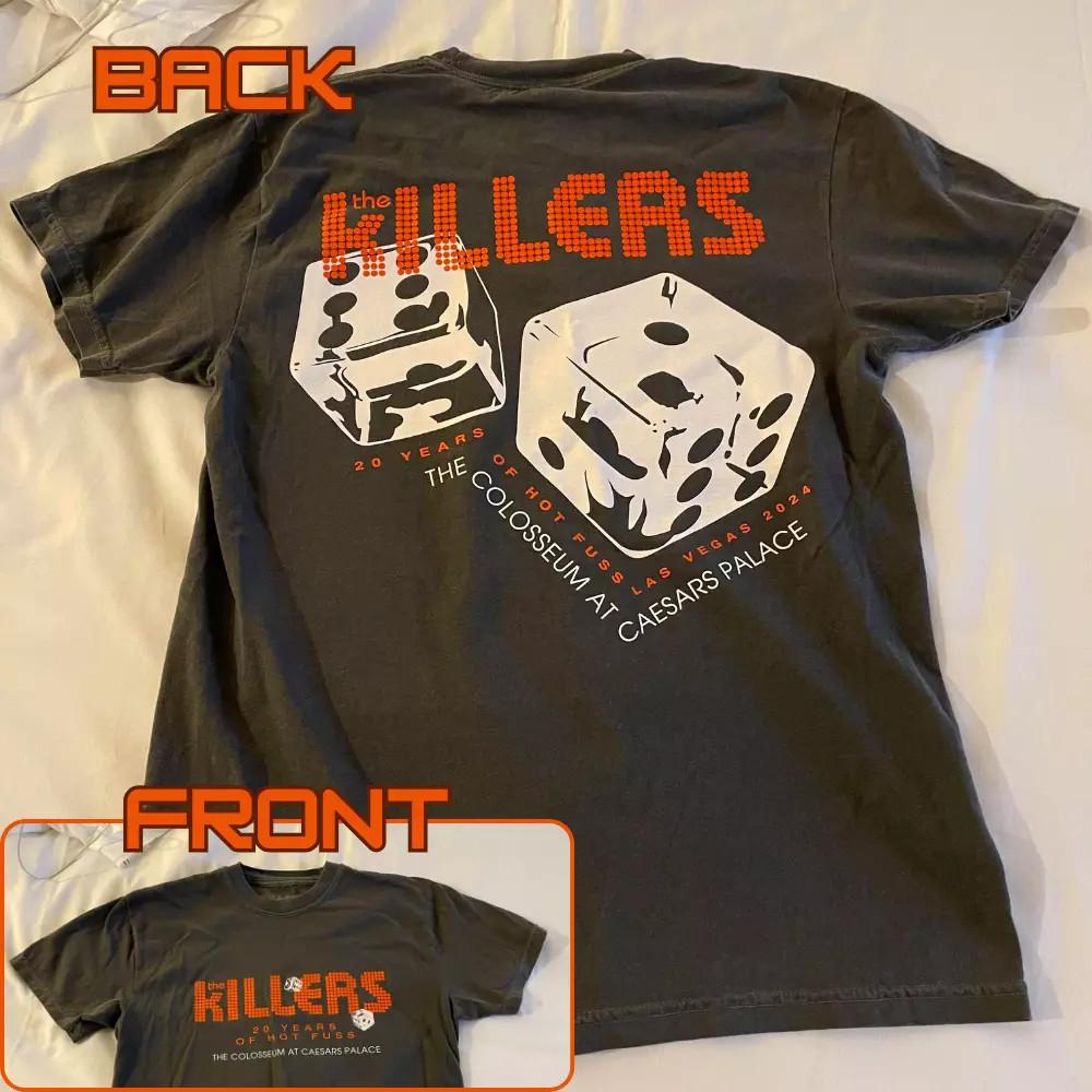 The Killers Race Car Shirt 20 Years of Hot Fuss T Shirt Full Size S5XL TS285