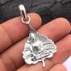 925 Sterling Silver Leaf Buddha Pendant